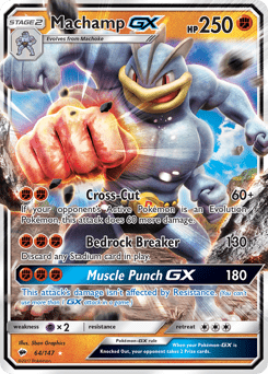 Machamp-GX #64 from Burning Shadows