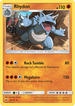 Rhydon #66 from Burning Shadows