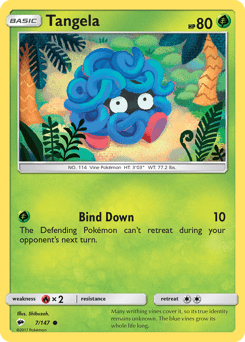 Tangela #7 from Burning Shadows