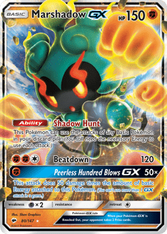 Marshadow-GX #80 from Burning Shadows