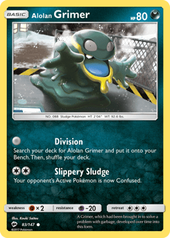 Alolan Grimer #83 from Burning Shadows