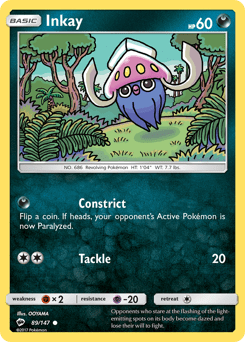 Inkay #89 from Burning Shadows