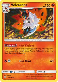 Volcarona #13 from Shining Legends