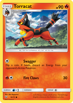 Torracat #16 from Shining Legends