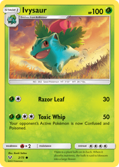 Ivysaur #2 from Shining Legends