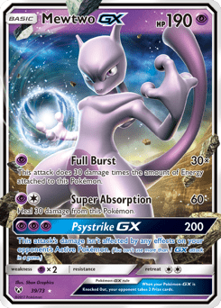 Mewtwo-GX #39 from Shining Legends