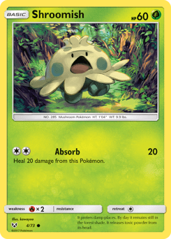 Shroomish #4 from Shining Legends