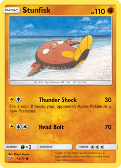 Stunfisk #46 from Shining Legends