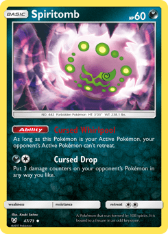 Spiritomb #47 from Shining Legends