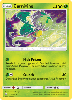 Carnivine #6 from Shining Legends