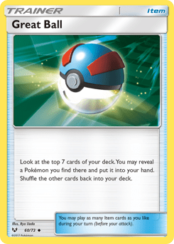 Great Ball #60 from Shining Legends