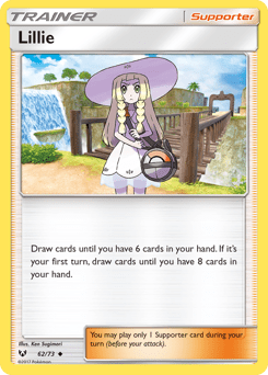 Lillie #62 from Shining Legends