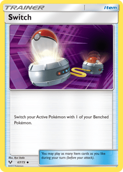Switch #67 from Shining Legends