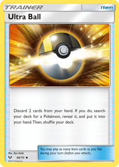 Ultra Ball #68 from Shining Legends