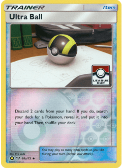 Ultra Ball #68a from Shining Legends