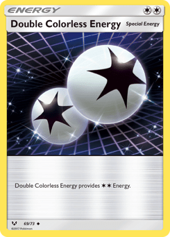 Double Colorless Energy #69 from Shining Legends