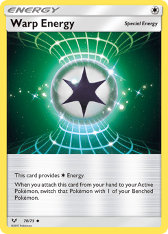 Warp Energy #70 from Shining Legends