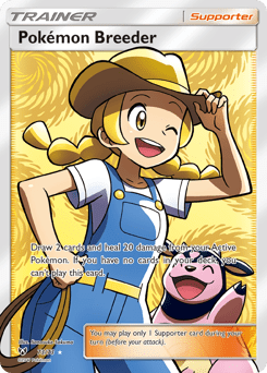 Pokémon Breeder #73 from Shining Legends