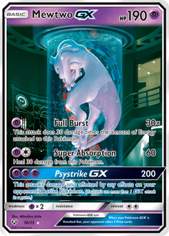 Mewtwo-GX #78 from Shining Legends