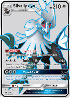 Silvally-GX #108 by 5ban Graphics