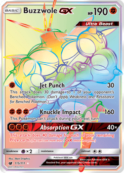 Buzzwole-GX #115 by 5ban Graphics
