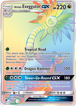Alolan Exeggutor-GX #118 by 5ban Graphics