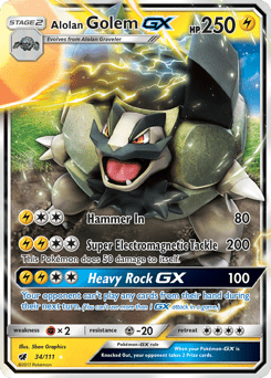 Alolan Golem-GX #34 by 5ban Graphics