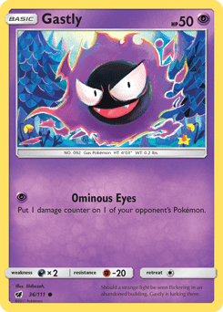 Gastly #36 from Crimson Invasion
