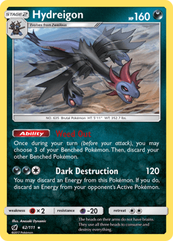 Hydreigon #62 from Crimson Invasion