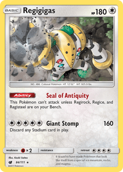 Regigigas #84 by Kouki Saitou