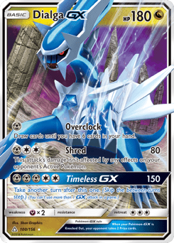 Dialga-GX #100 from Ultra Prism