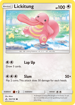 Lickitung #102 from Ultra Prism