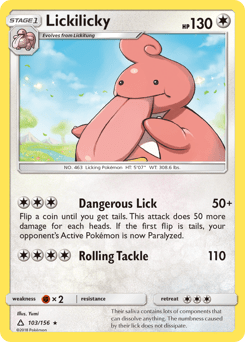 Lickilicky #103 from Ultra Prism