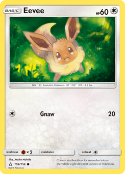 Eevee #104 from Ultra Prism