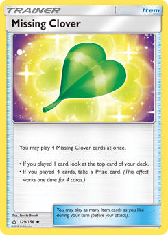 Missing Clover #129 from Ultra Prism