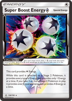 Super Boost Energy ◇ #136 from Ultra Prism