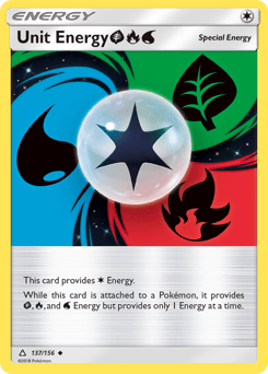 Unit Energy GrassFireWater #137 from Ultra Prism