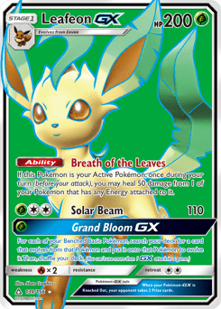 Leafeon-GX #139 from Ultra Prism