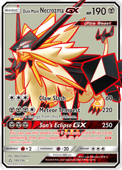Dusk Mane Necrozma-GX #145 from Ultra Prism
