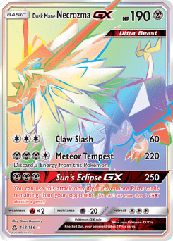 Dusk Mane Necrozma-GX #163 from Ultra Prism