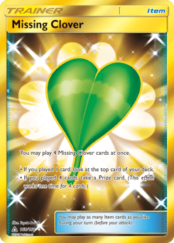 Missing Clover #168 from Ultra Prism