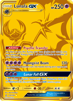 Lunala-GX #172 from Ultra Prism