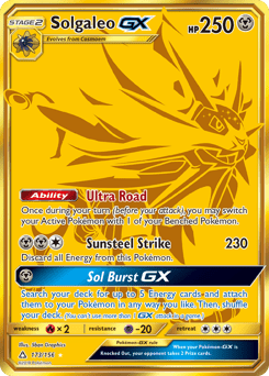 Solgaleo-GX #173 from Ultra Prism