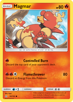 Magmar #18 from Ultra Prism