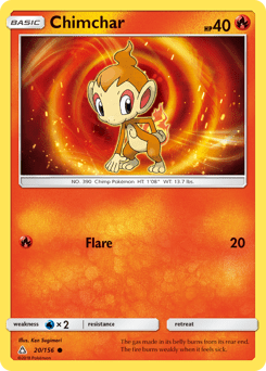 Chimchar #20 from Ultra Prism