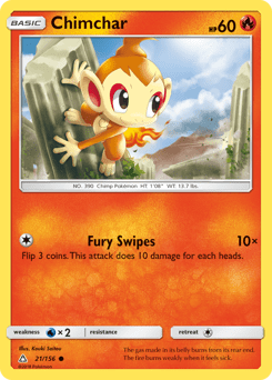 Chimchar #21 from Ultra Prism