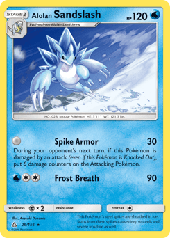 Alolan Sandslash #29 from Ultra Prism