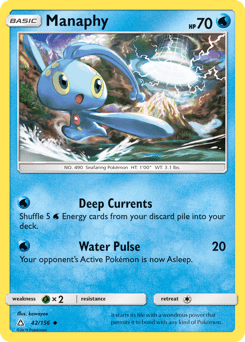 Manaphy #42 from Ultra Prism