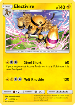 Electivire #44 from Ultra Prism