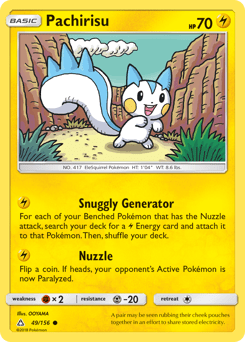 Pachirisu #49 from Ultra Prism
